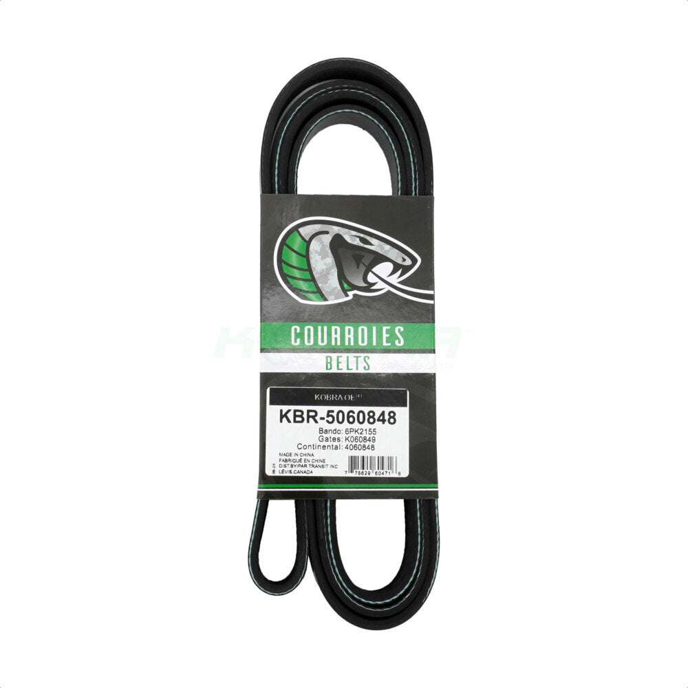 Courroie serpentine d'entraînement principal pour Subaru XV Crosstrek KBR-5060848
