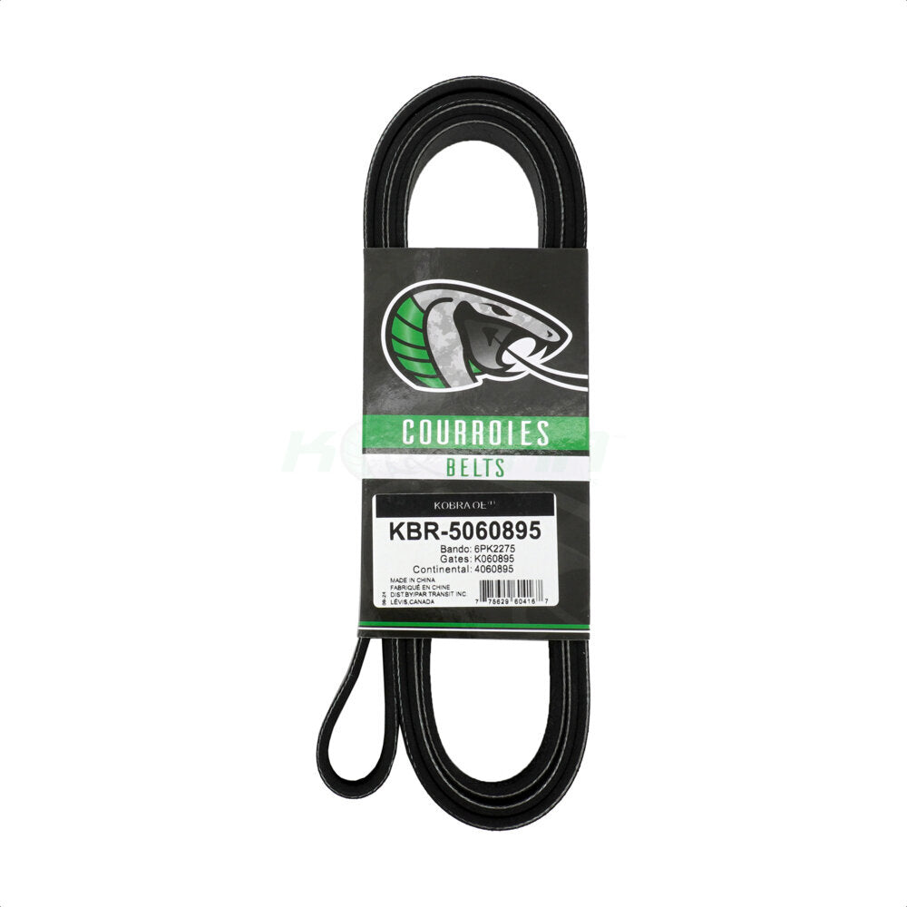 Courroie serpentine d'entraînement principal, pour Ford Focus Escape Jeep Wrangler F-150 Cherokee
