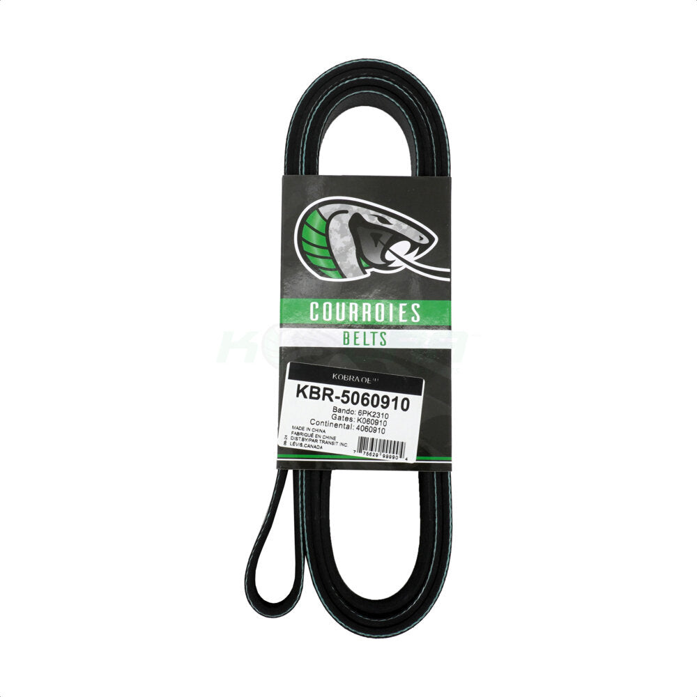 Courroie serpentine d'entraînement principal, pour Mazda 3 Ford Jeep Wrangler F-150 6 Cherokee F-25