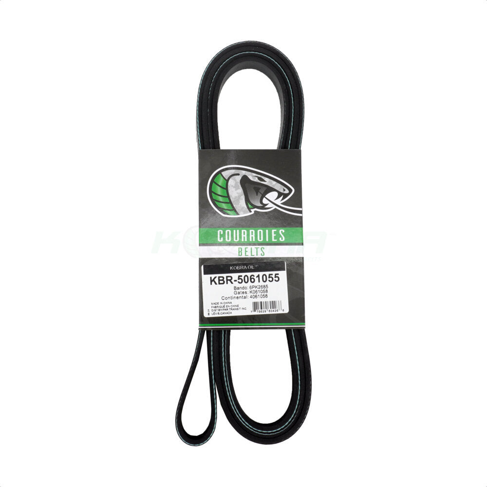 Courroie serpentine pour Ford F-150 F-350 Super Duty F-250 Mustang E-450 E-350 Audi