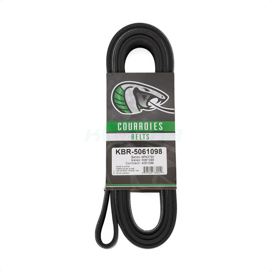 Courroie serpentine d'entraînement principal, pour Pontiac Montana Chevrolet Uplander Kia Borrego