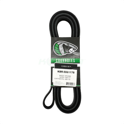 Courroie serpentine d'entraînement principal pour GMC Chevrolet Sierra 2500 HD Silverado Savana