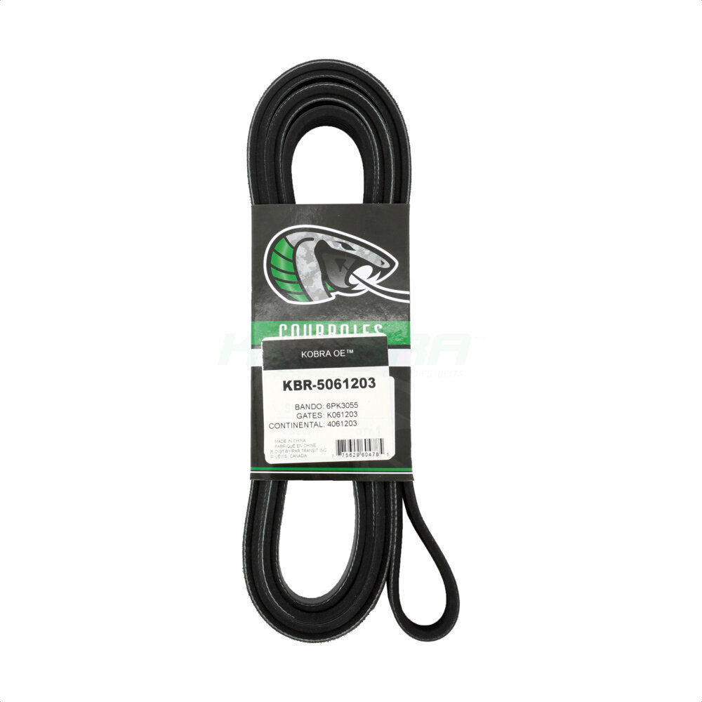 Courroie serpentine pour Chevrolet GMC K1500 C1500 K2500 K3500 C2500 Tahoe C3500