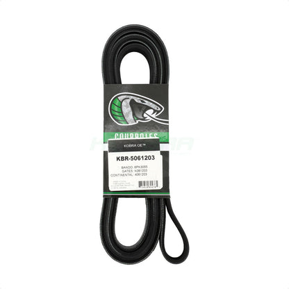 Courroie serpentine pour Chevrolet GMC K1500 C1500 K2500 K3500 C2500 Tahoe C3500
