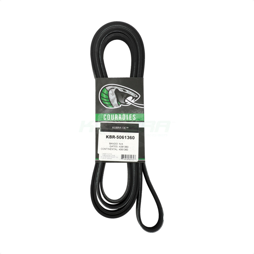 Courroie serpentine pour GMC Chevrolet Silverado 2500 HD Sierra 3500 Express Savana