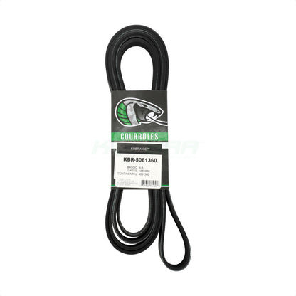 Courroie serpentine pour GMC Chevrolet Silverado 2500 HD Sierra 3500 Express Savana