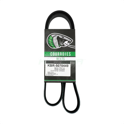 Courroie serpentine d'entraînement principal pour Nissan Versa 1,6 l 2009 – 2011 avec climatisation