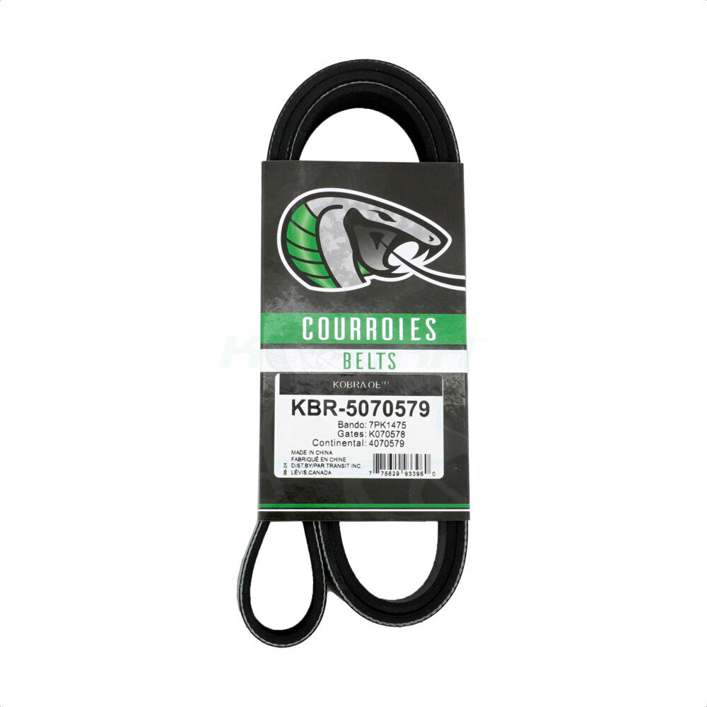 Courroie serpentine pour BMW Z4 Jaguar XJ12 KBR-5070579