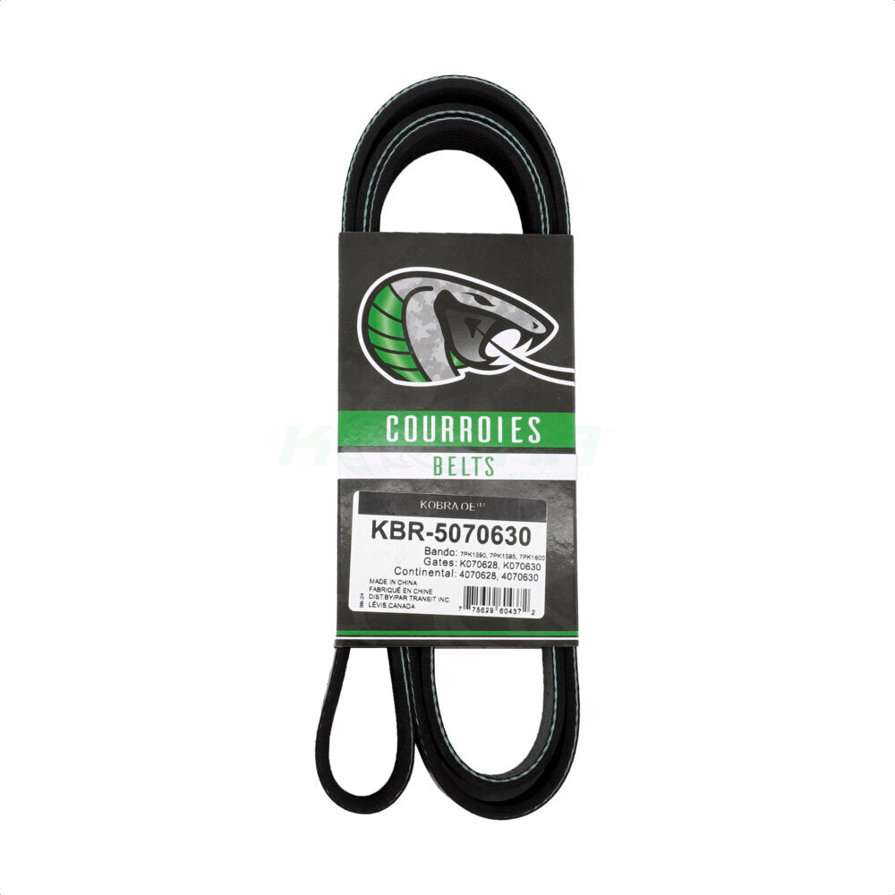 Courroie serpentine pour Toyota Corolla Matrix Pontiac Vibe RAV4 Mazda Millenia Fuso