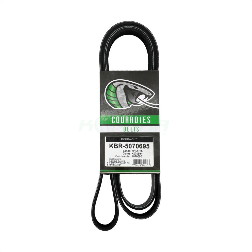 Courroie serpentine d'entraînement principal pour Honda Element Viper Dodge SRT KBR-5070695