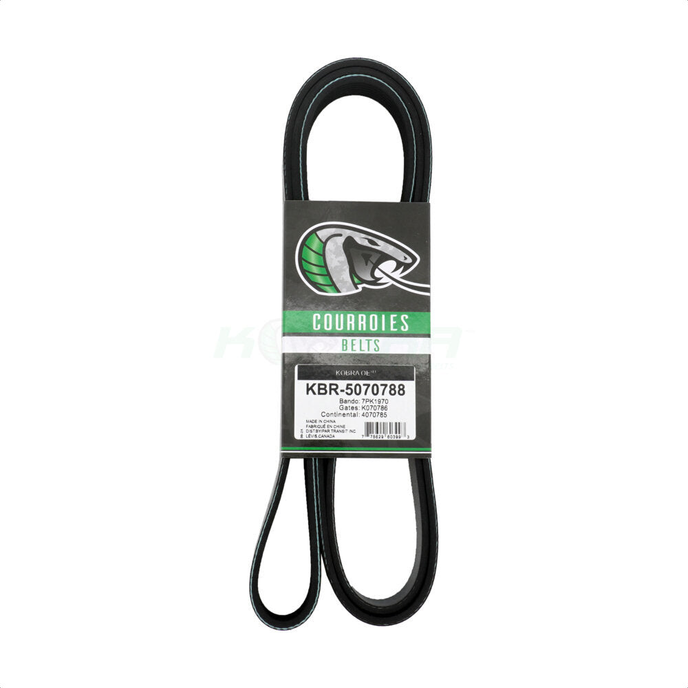Courroie Serpentine pour Mercedes-Benz ML350 GMC Isuzu Chevrolet HXR HTR HVR C8500