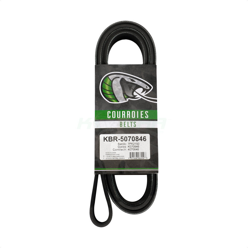 Courroie serpentine d'entraînement principal pour Toyota 4Runner Tundra FJ Cruiser KBR-5070846