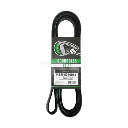 Courroie serpentine d'entraînement principal, pour Nissan TITAN INFINITI QX80 Armada NV2500 XD QX56