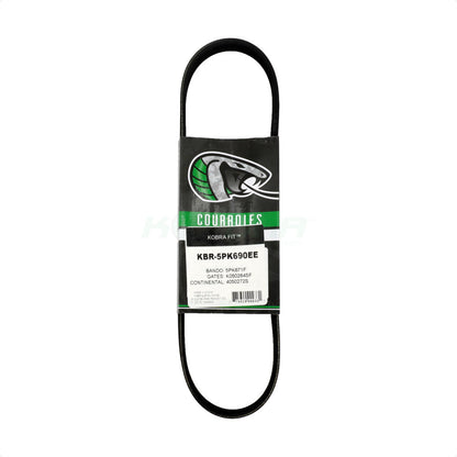 Courroie serpentine pour Mazda 3 Ford Fiesta 5 KBR-5PK690EE