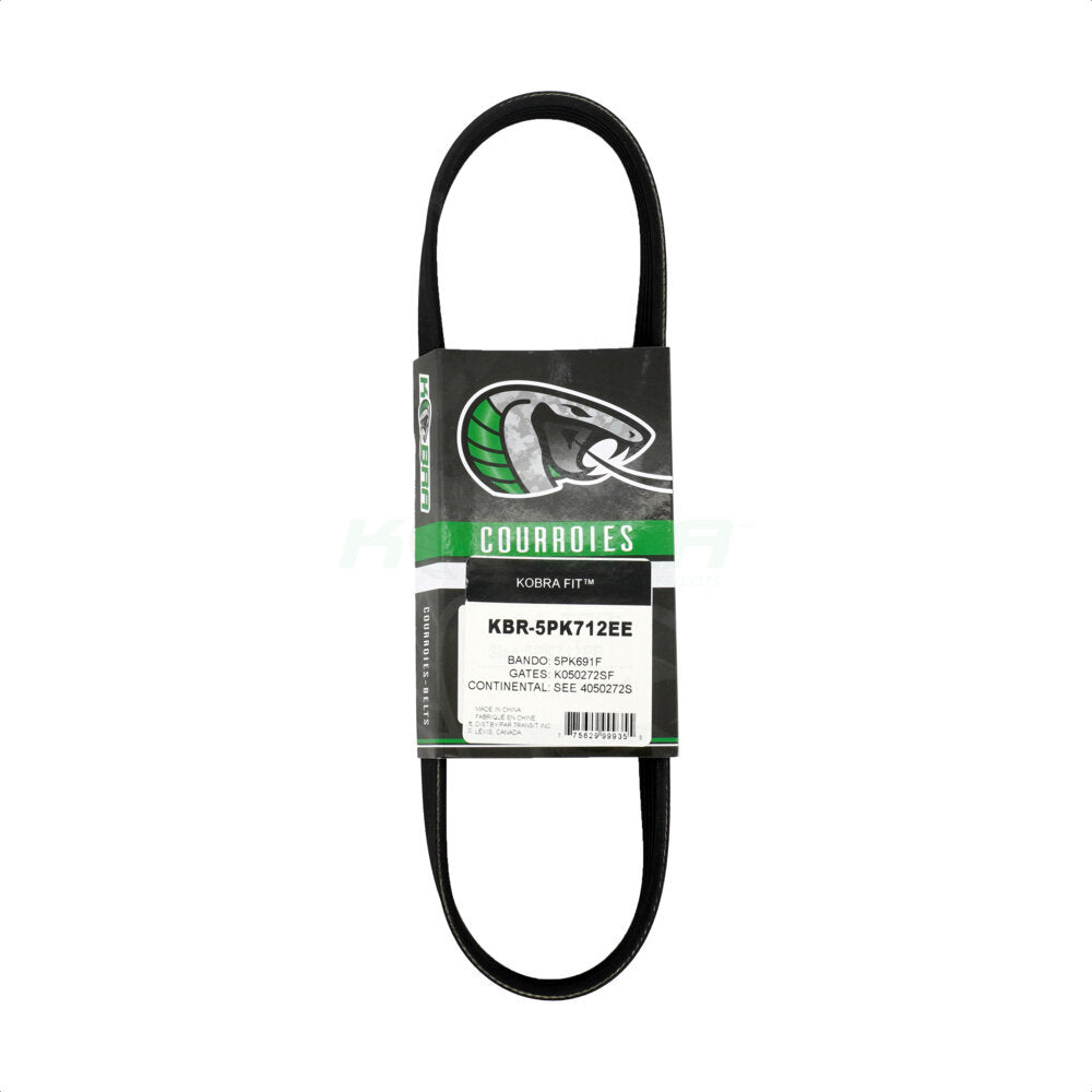 Courroie serpentine de climatisation pour Mazda 3 Sport KBR-5PK712EE