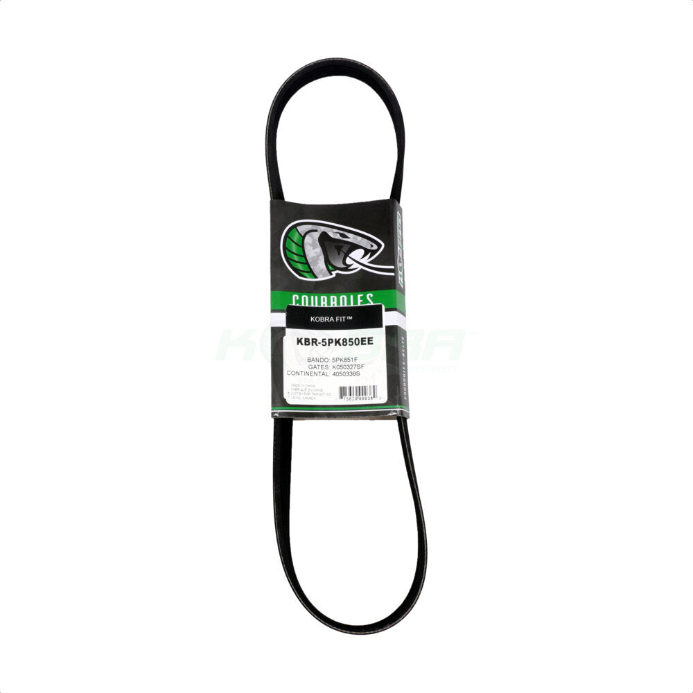 Courroie serpentine d'entraînement principal pour Chevrolet Spark KBR-5PK850EE