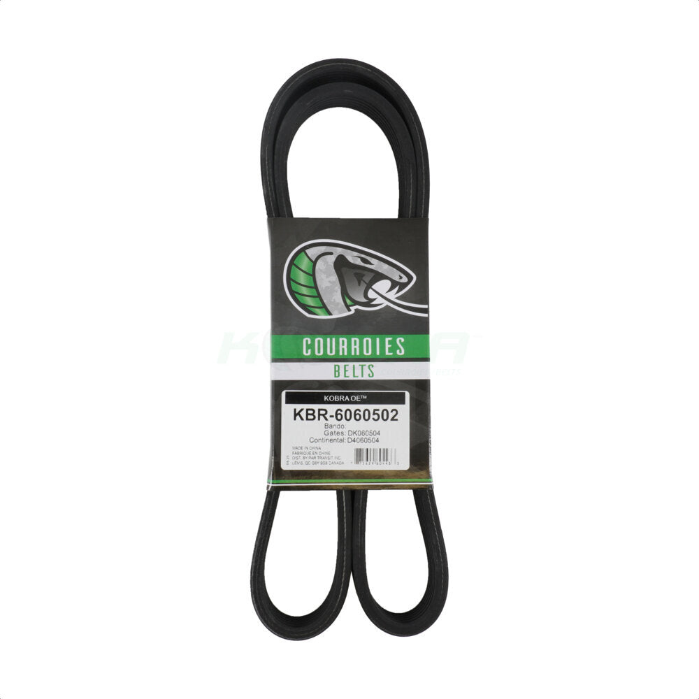 Courroie serpentine d'entraînement principal pour Volkswagen Jetta KBR-6060502