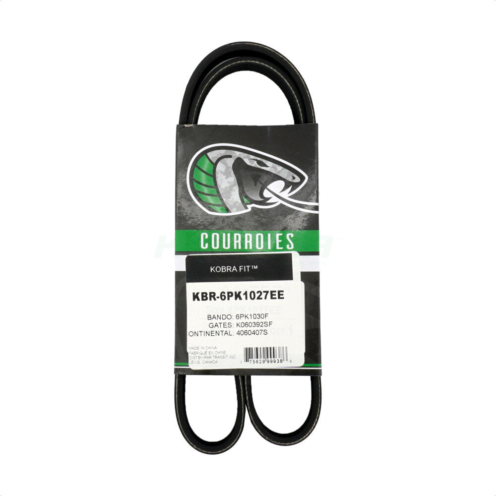 Courroie serpentine d'entraînement principal pour Ford Escape Fiesta KBR-6PK1027EE