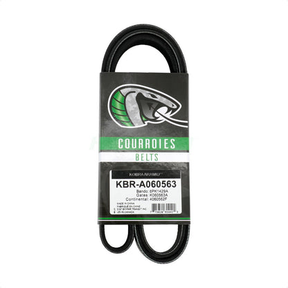 Courroie serpentine d'entraînement pour Nissan Rogue Altima KBR-A060563