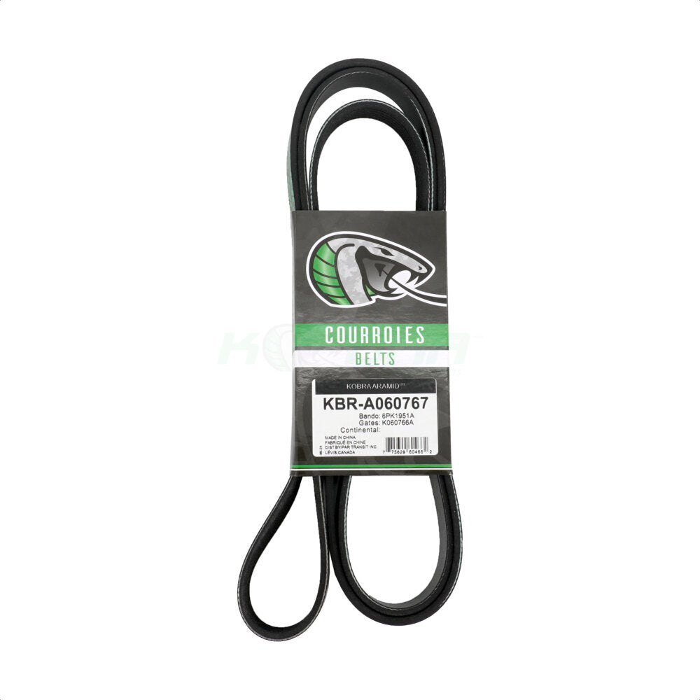 Courroie serpentine d'entraînement principal pour INFINITI Q50 Q60 Nissan Z KBR-A060767