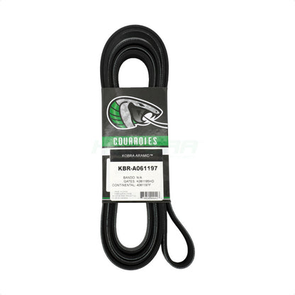 Courroie serpentine d'entraînement principal, pour GMC Sierra 2500 HD Chevrolet 3500 Silverado 6,6l