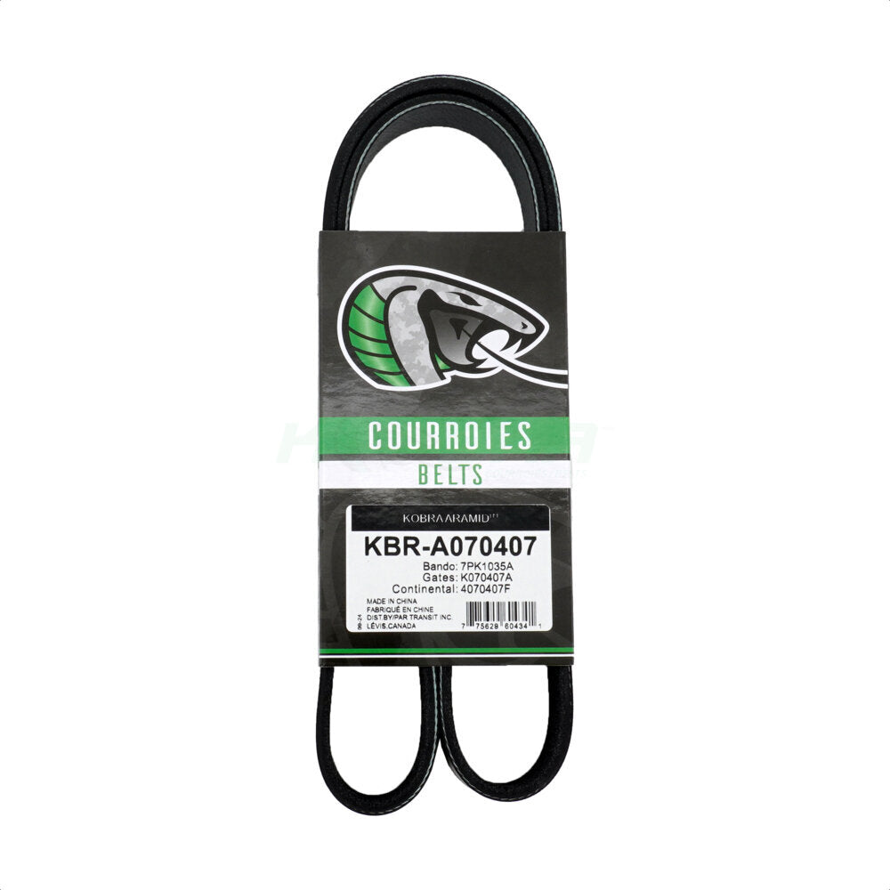 Courroie serpentine d'entraînement principal pour Nissan Murano Pathfinder Altima INFINITI QX60