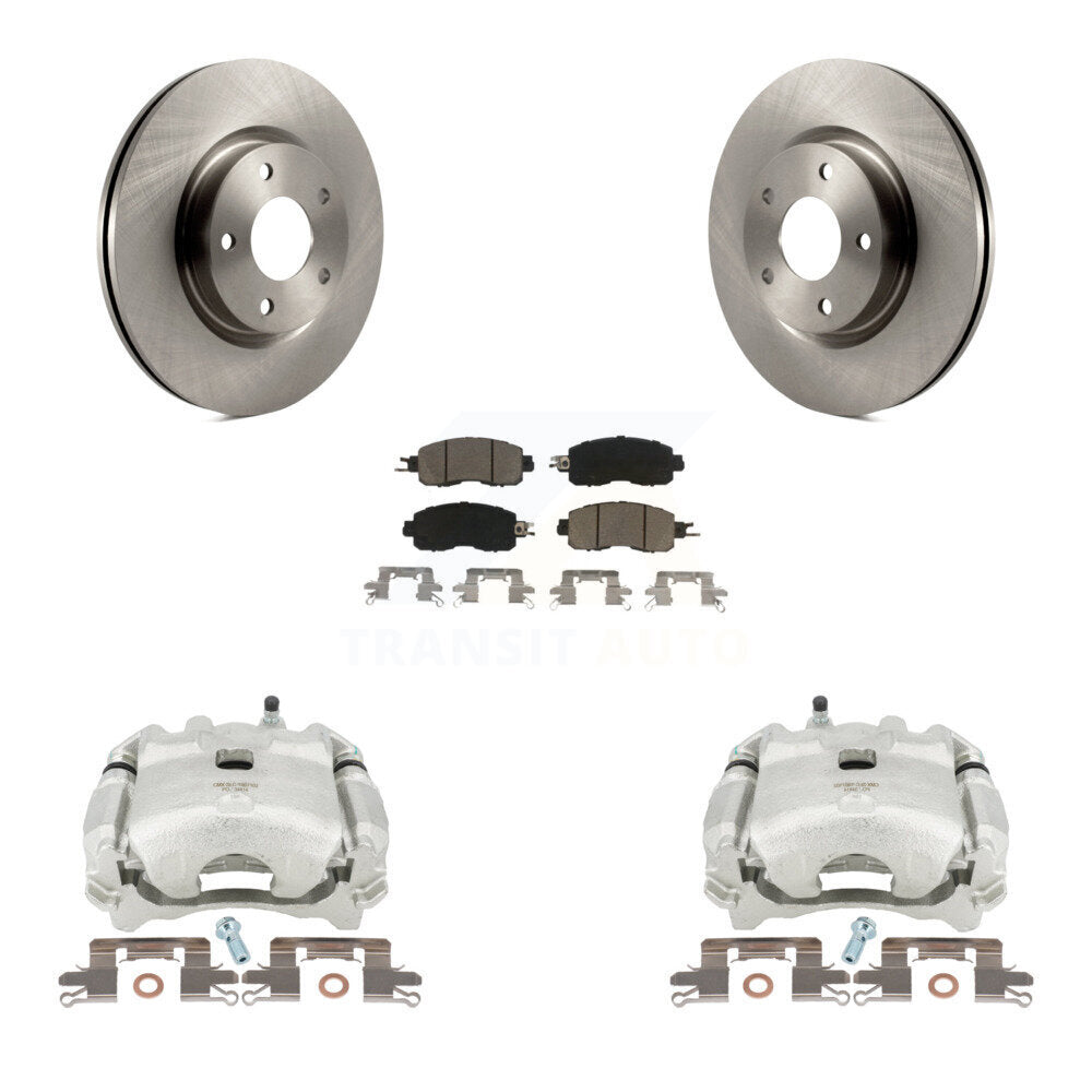 Kit de rotors d'étrier de frein à disque avant et de plaquettes en céramique pour Nissan Altima