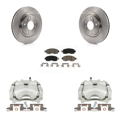 Kit de rotors d'étrier de frein à disque avant et de plaquettes en céramique pour Nissan LEAF KC8-100002