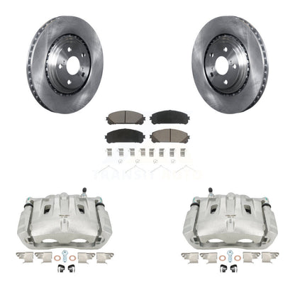 Kit de Rotor d'étrier de frein avant et de plaquettes en céramique, pour Toyota Sienna Highlander Lexu