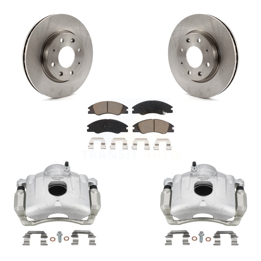 Kit de Rotors d'étrier de frein à disque avant et de plaquettes en céramique pour Kia Spectra Spectra5