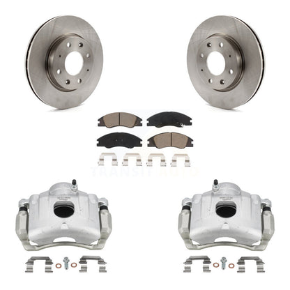 Kit de Rotors d'étrier de frein à disque avant et de plaquettes en céramique pour Kia Spectra Spectra5