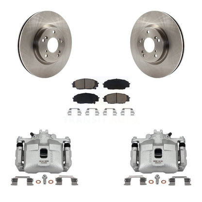 Rotors d'étrier de frein à disque avant et Kit de plaquettes en céramique pour Acura RSX type 2002 – 2006