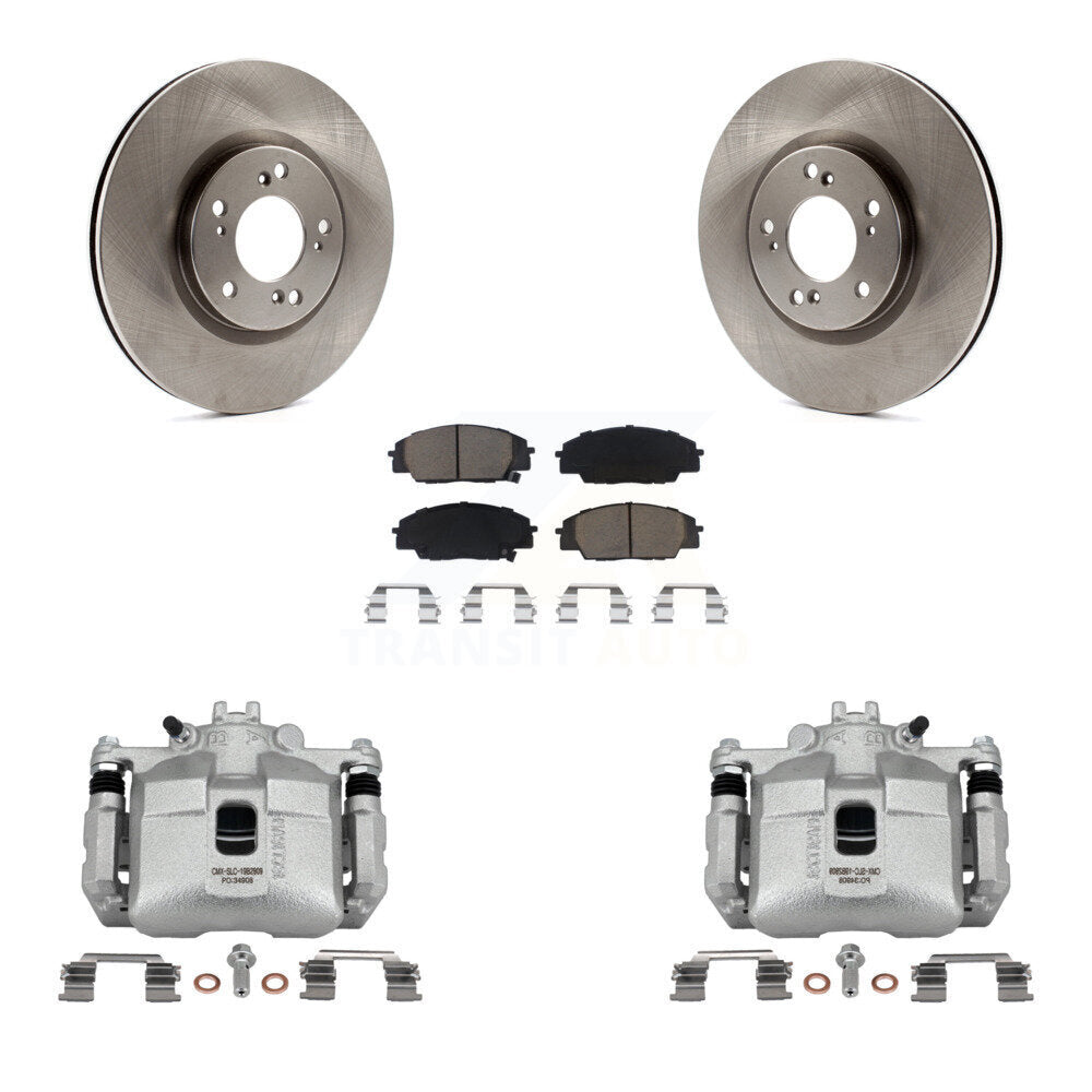 Kit de rotors d'étrier de frein à disque avant et de plaquettes en céramique pour Honda S2000 2000 – 2009