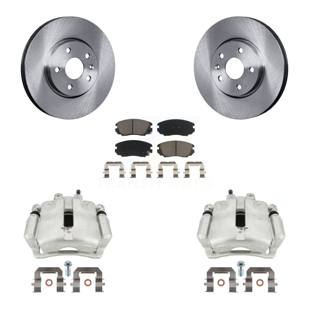 Rotor d'étrier de frein avant et Kit de plaquettes en céramique pour Buick Regal LaCrosse Chevrole