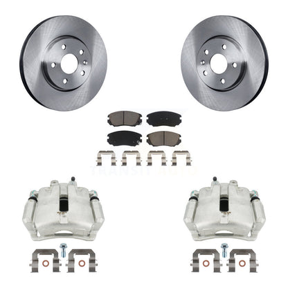 Rotor d'étrier de frein avant et Kit de plaquettes en céramique pour Buick Regal LaCrosse Chevrole