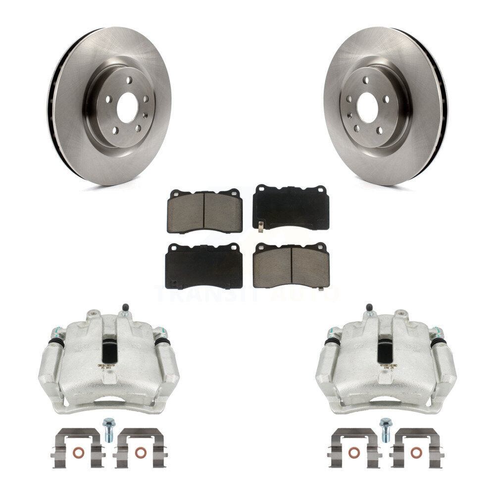 Rotor d'étrier de frein avant et Kit de plaquettes en céramique pour Buick Regal avec étrier Brembo