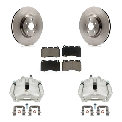 Rotor d'étrier de frein avant et Kit de plaquettes en céramique pour Buick Regal avec étrier Brembo
