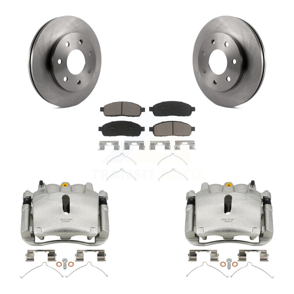 Kit de Rotor d'étrier de frein avant et de plaquettes en céramique, pour Ford F-150 Lincoln Mark LT 4W