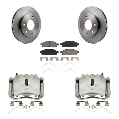Kit de Rotor d'étrier de frein avant et de plaquettes en céramique, pour Ford F-150 Lincoln Mark LT 4W