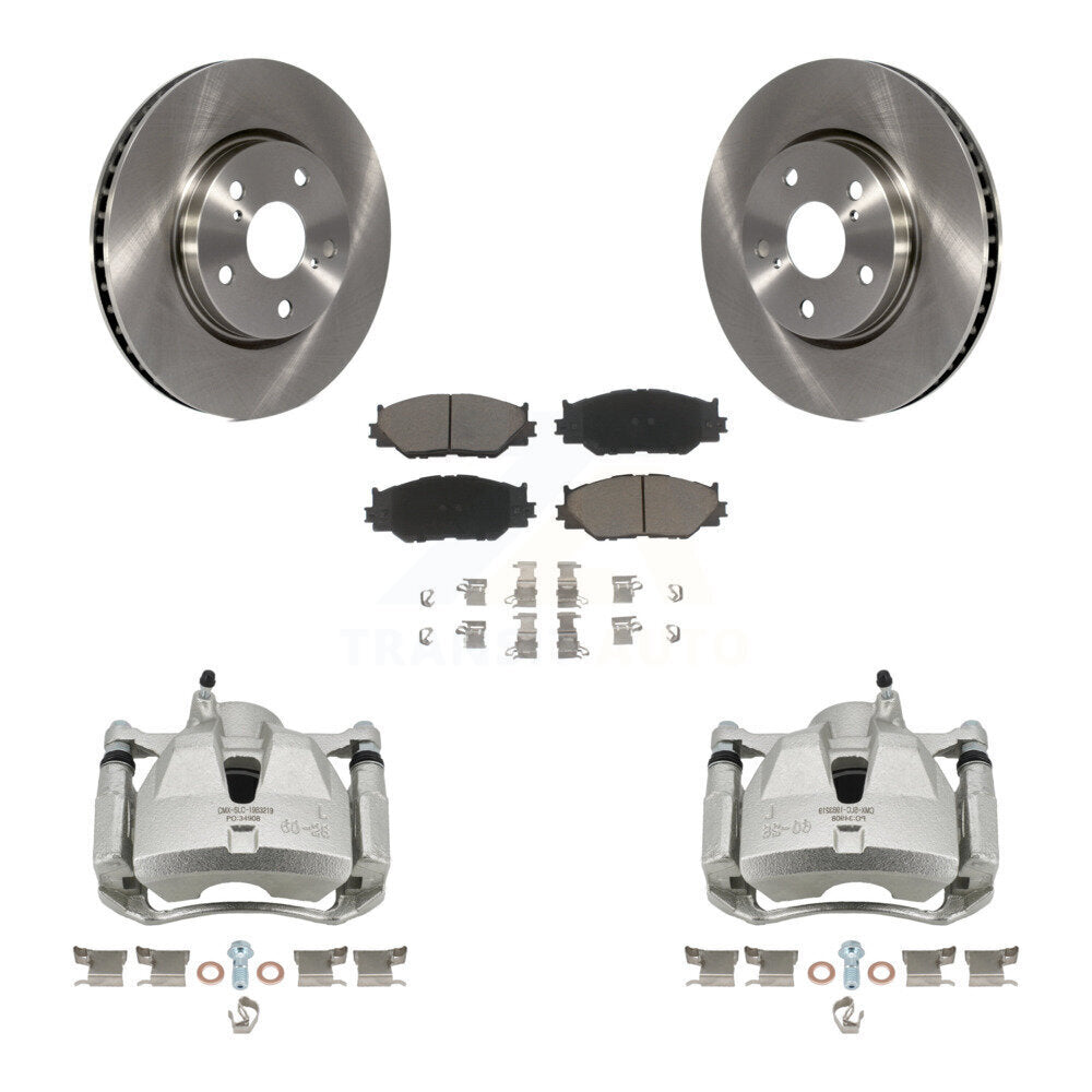 Kit de rotors d'étrier de frein à disque avant et de plaquettes en céramique pour Lexus IS250 KC8-100029
