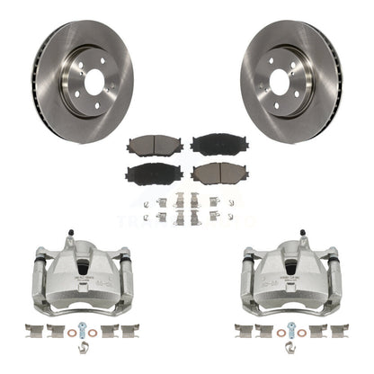 Kit de rotors d'étrier de frein à disque avant et de plaquettes en céramique pour Lexus IS250 KC8-100029