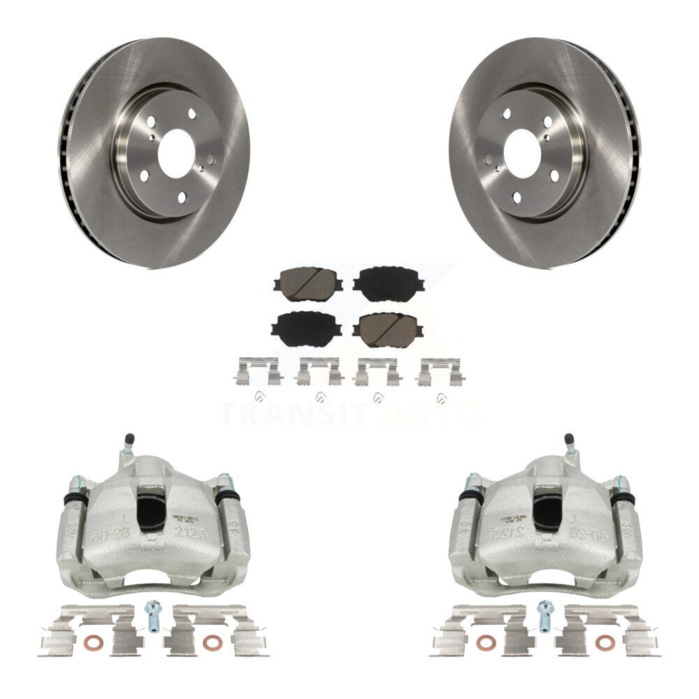 Kit de rotors d'étrier de frein à disque avant et de plaquettes en céramique pour Lexus IS250 KC8-100031