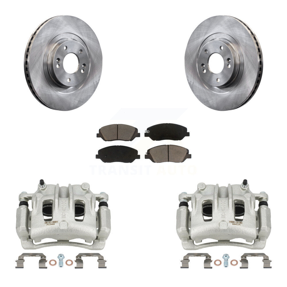 Kit de rotors d'étrier de frein à disque avant et de plaquettes en céramique, pour Hyundai Santa Fe XL
