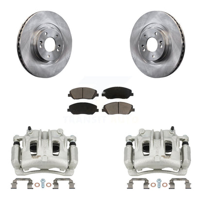 Kit de rotors d'étrier de frein à disque avant et de plaquettes en céramique, pour Hyundai Santa Fe XL