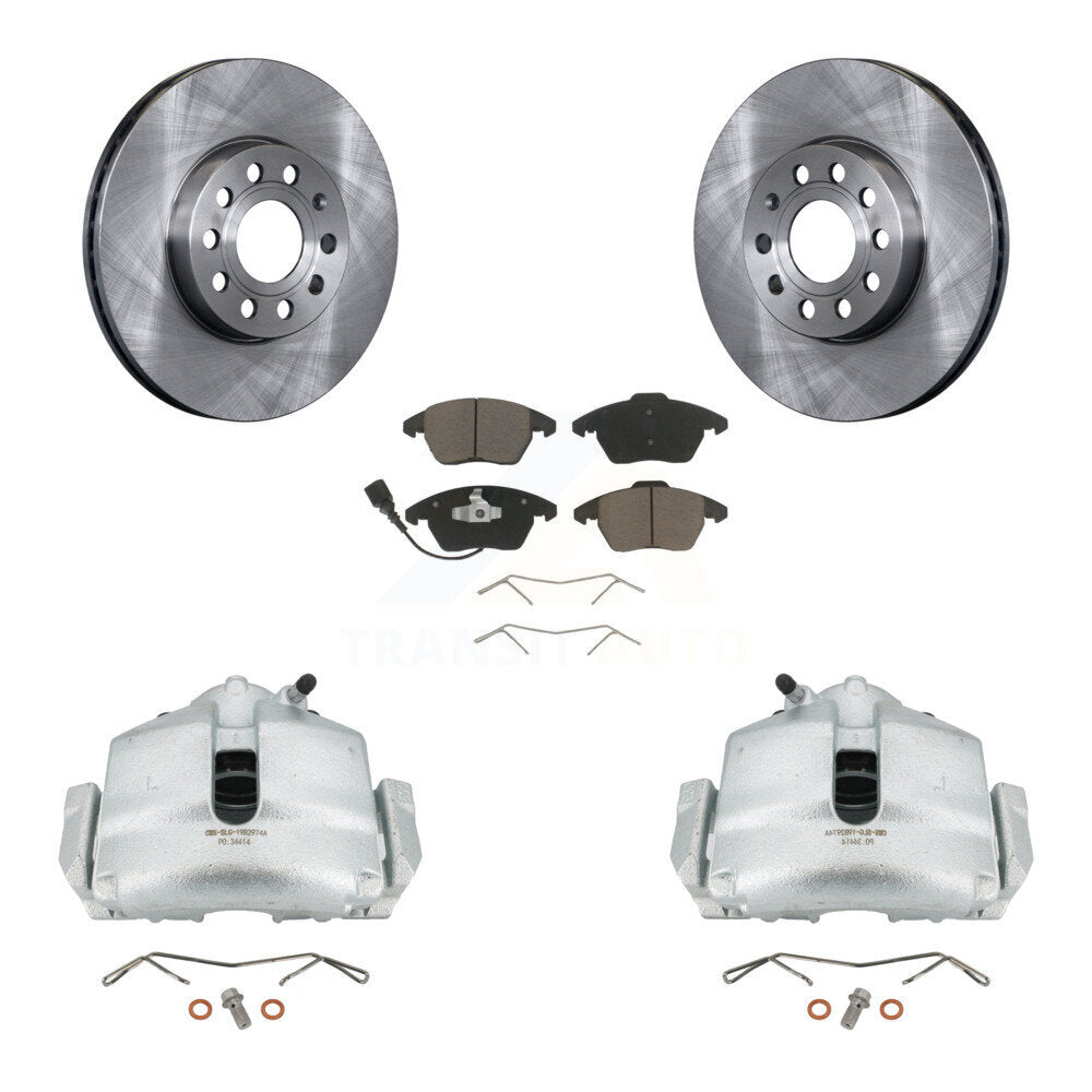 Kit de plaquettes en céramique pour Rotors d'étrier de frein avant, pour Volkswagen Jetta Golf Beetle Aud