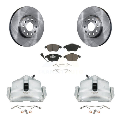 Kit de plaquettes en céramique pour Rotors d'étrier de frein avant, pour Volkswagen Jetta Golf Beetle Aud