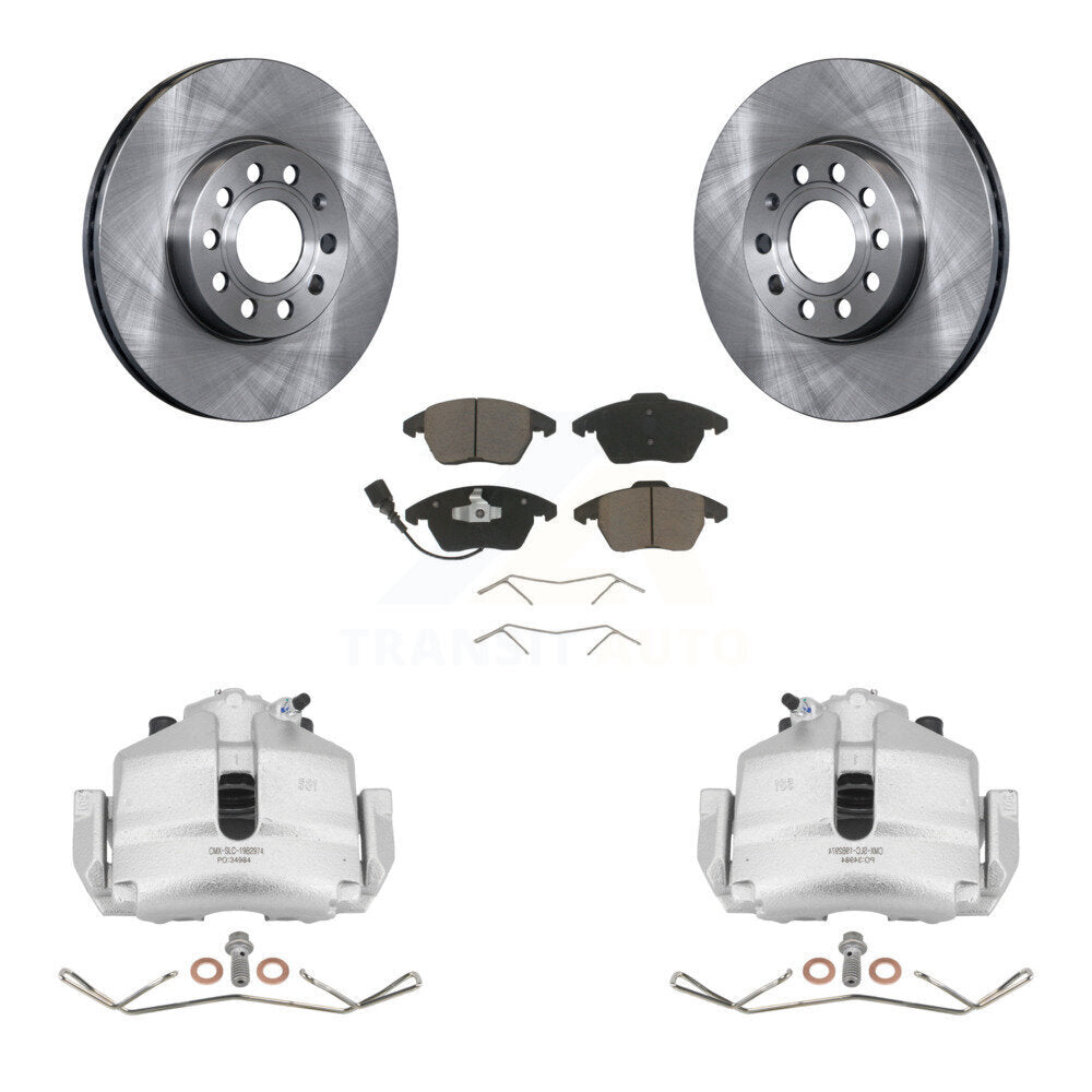 Kit de plaquettes en céramique pour Rotors d'étrier de frein avant, pour Volkswagen Jetta Golf Beetle Aud