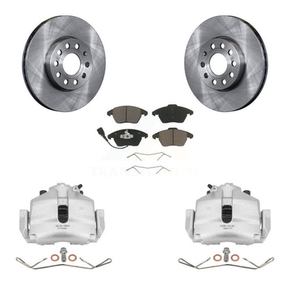 Kit de plaquettes en céramique pour Rotors d'étrier de frein avant, pour Volkswagen Jetta Golf Beetle Aud