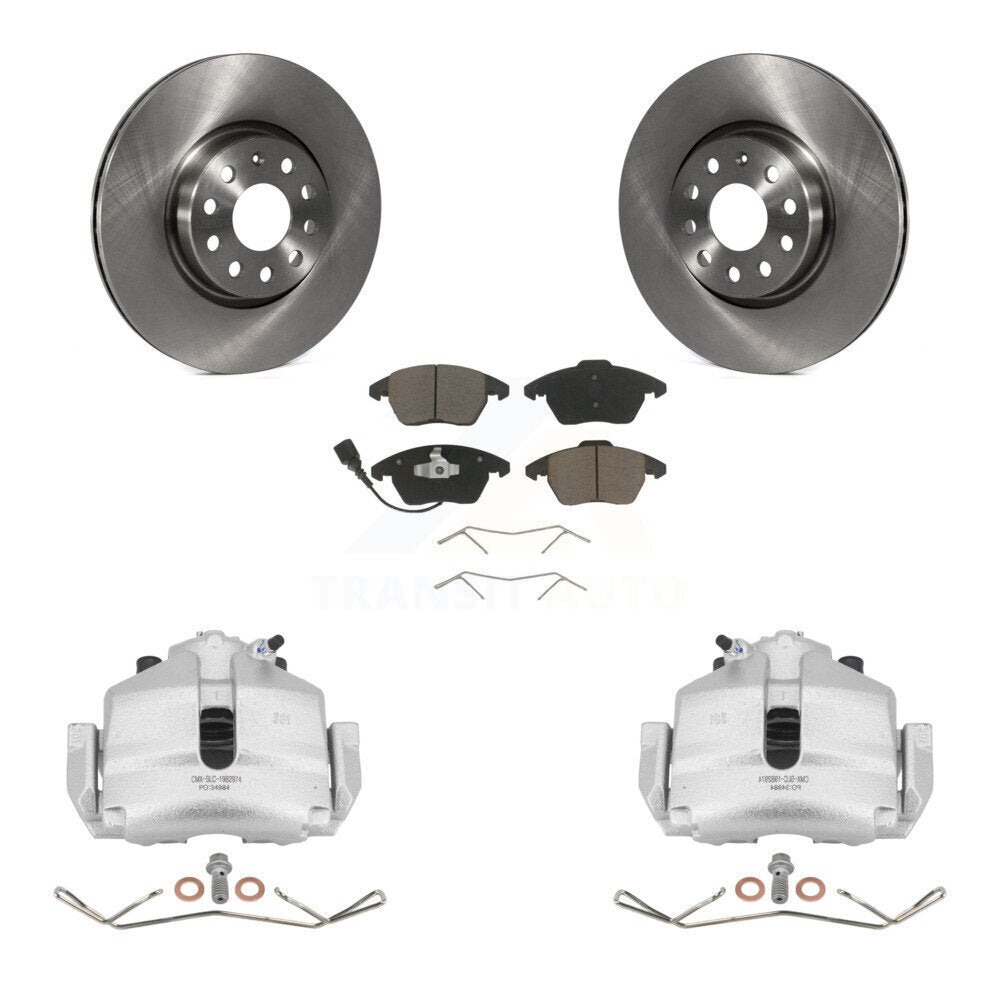 Kit de plaquettes en céramique pour Rotors d'étrier de frein avant, pour Volkswagen Jetta Rabbit Golf Aud