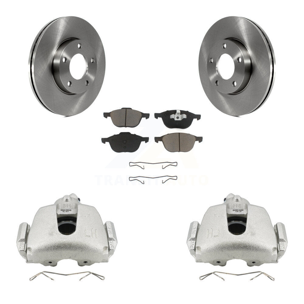 Kit de rotors d'étrier de frein à disque avant et de plaquettes en céramique pour Mazda 3 Sport